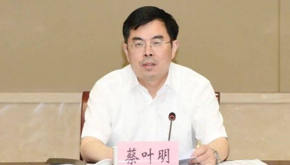 蔡叶明,官宣落马