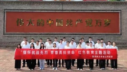 缅怀先烈 勇担使命！商丘供电开展纪念抗日战争暨世界反法西斯战争胜利80周年主题团日活动