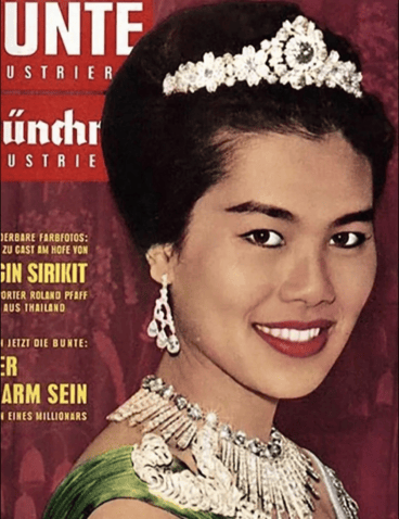 泰国王太后诗丽吉去世,留下19顶奢华王冠和她的传奇一生